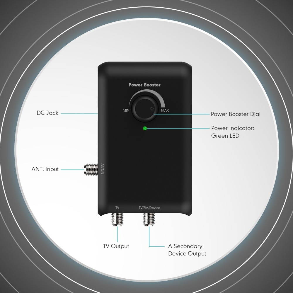 antop hd smart boost antenna amplifier