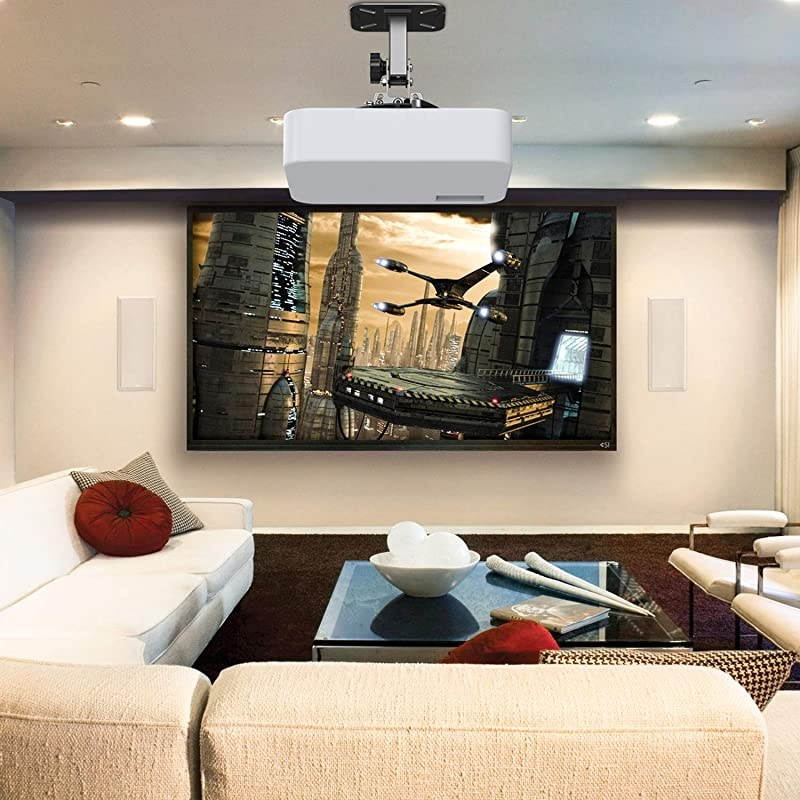 Universal Wall Projector Mount Hanger with 360degree Rotatable Head Easy to Assemble
