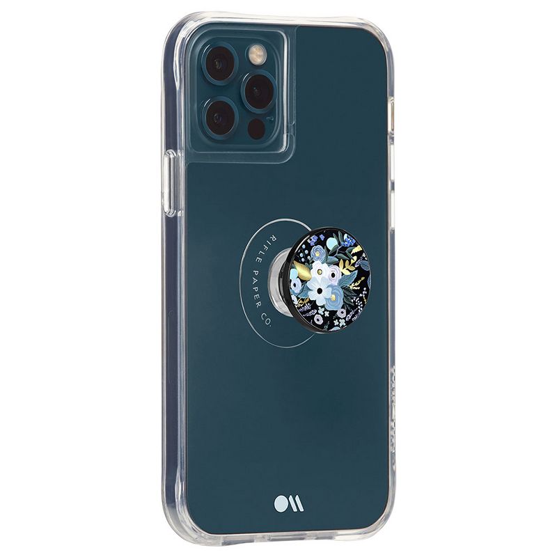 Rifle Paper Co. MINIS - Phone Grip & Stand - Suction Cup - Garden Party Blue