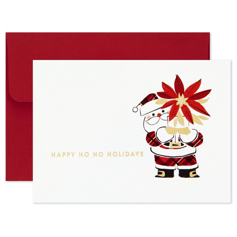 10ct Hallmark Ho Ho Holidays Greeting Cards