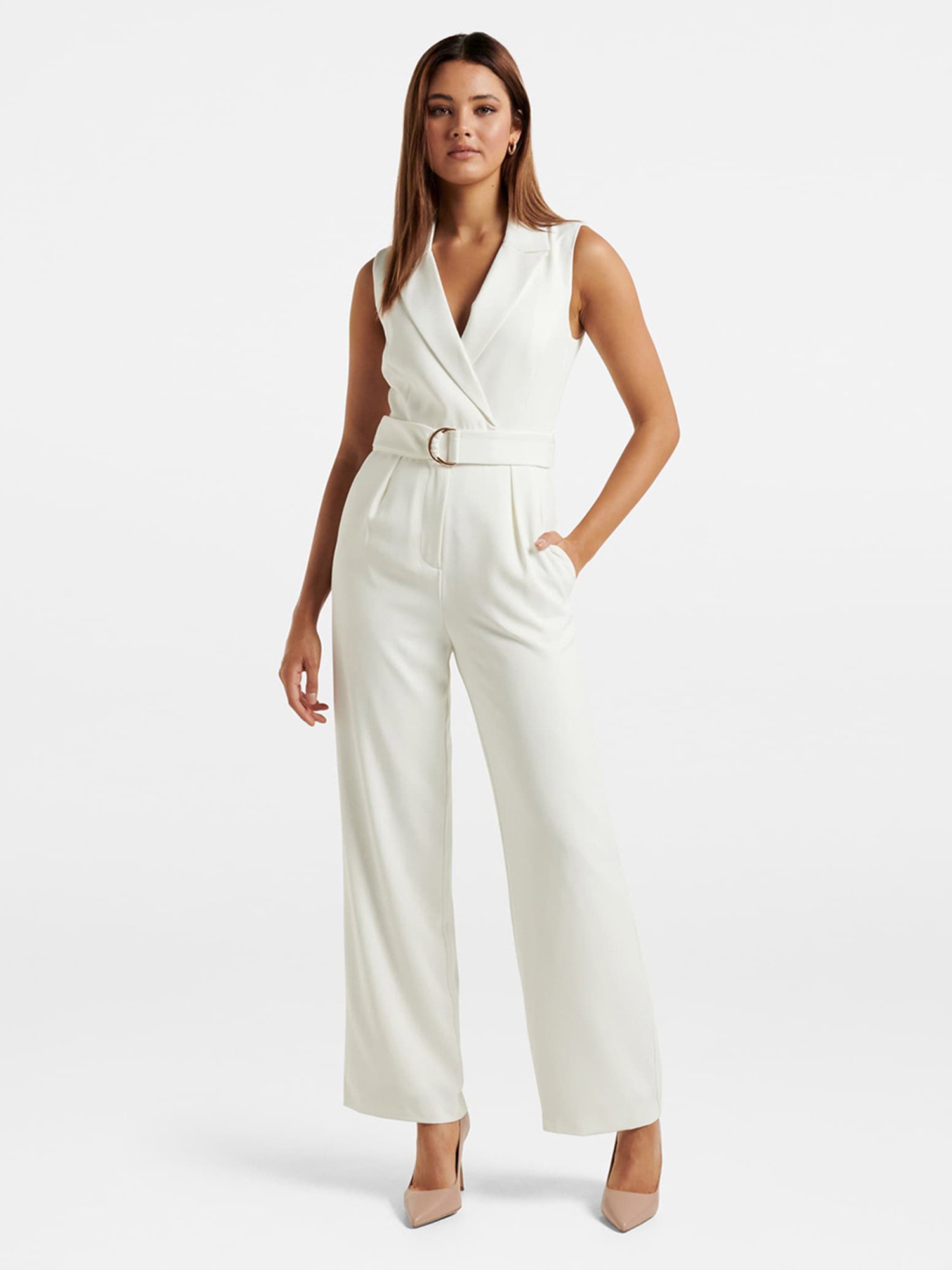 Forever New Porcelain Jumpsuit