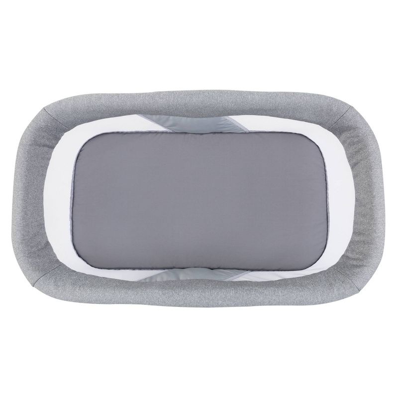 Baby Trend Quick-Fold 2-in-1 Rocking Portable Bassinet - Shadow Stone Gray