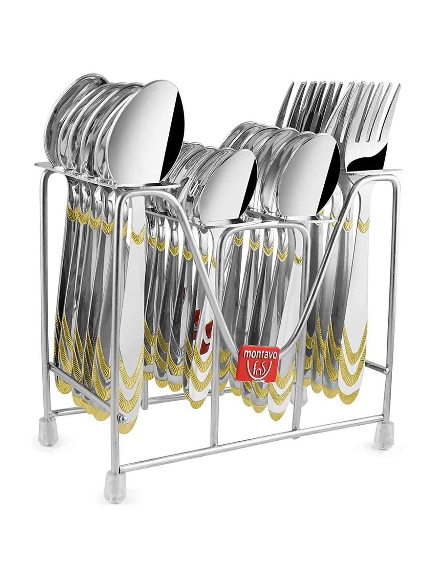 Home4U Iona Multi Wood Cutlery (2 Pcs)