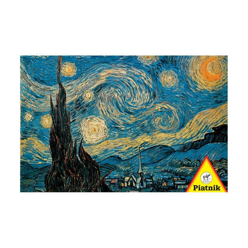 Piatnik Vincent Van Gogh: Starry Night Jigsaw Puzzle - 1000pc