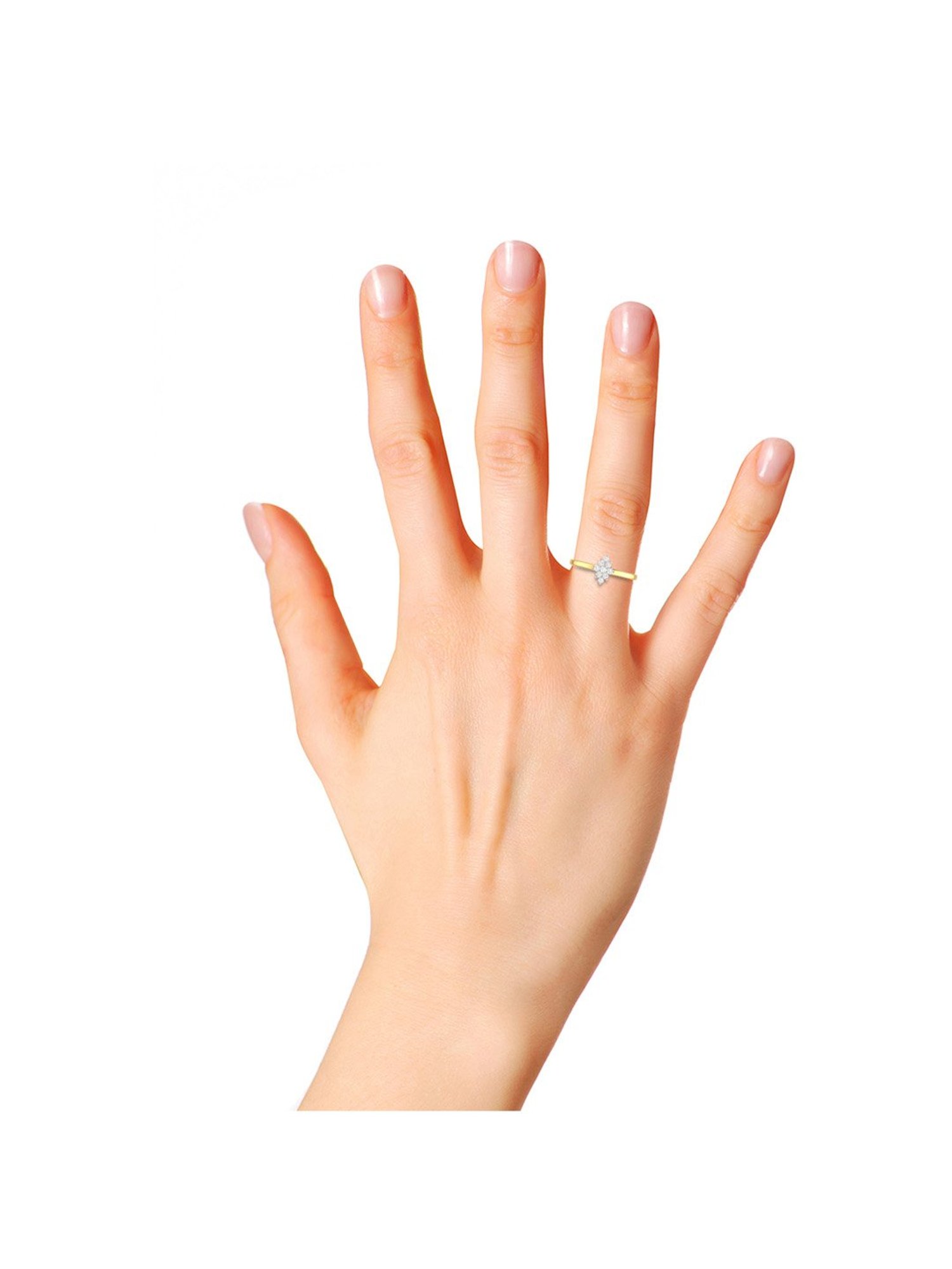 PC Jeweller Dubhagain 18k Gold Ring for Women