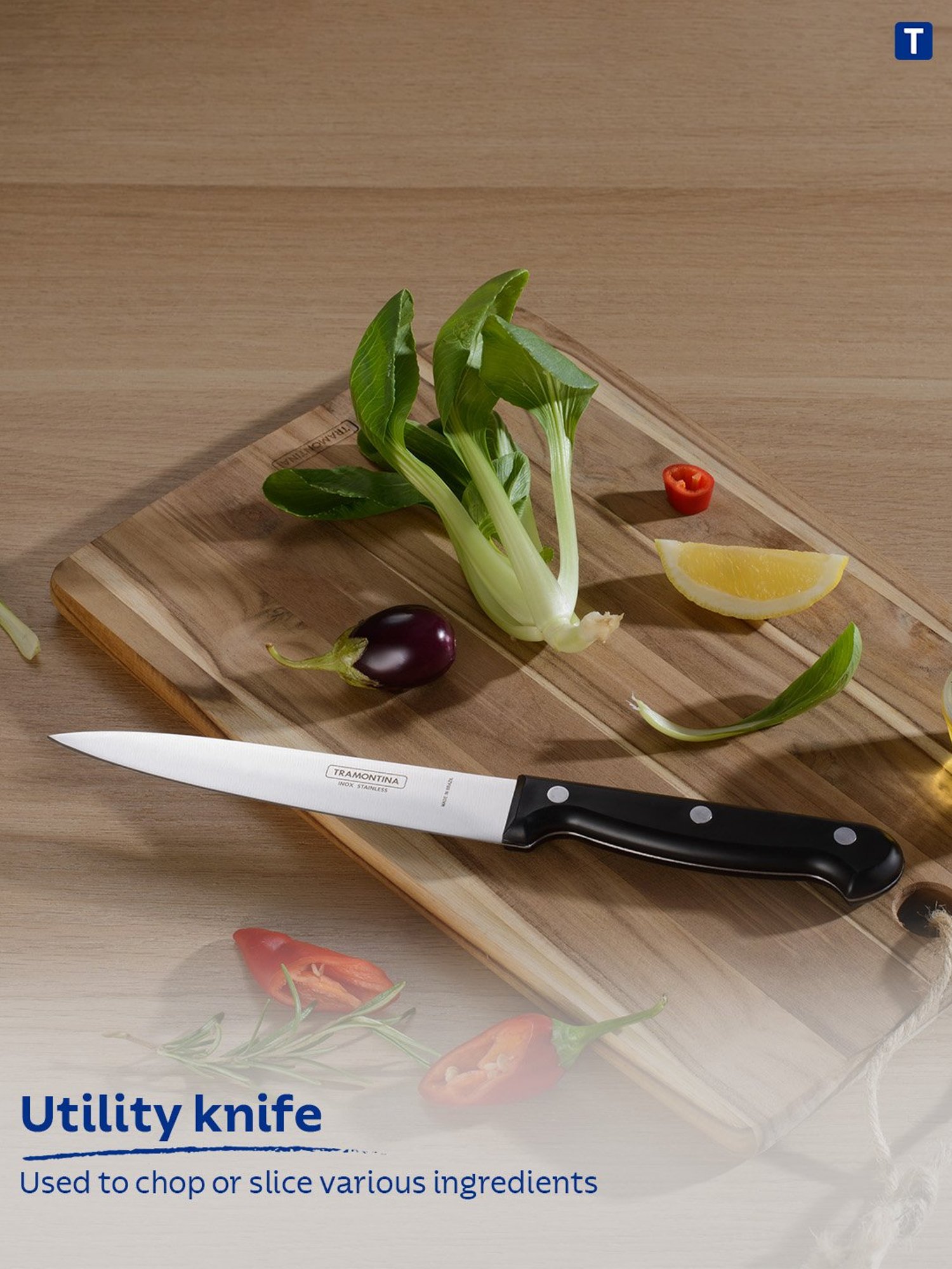 Meyer Stainless Steel 12cm Utility Knife