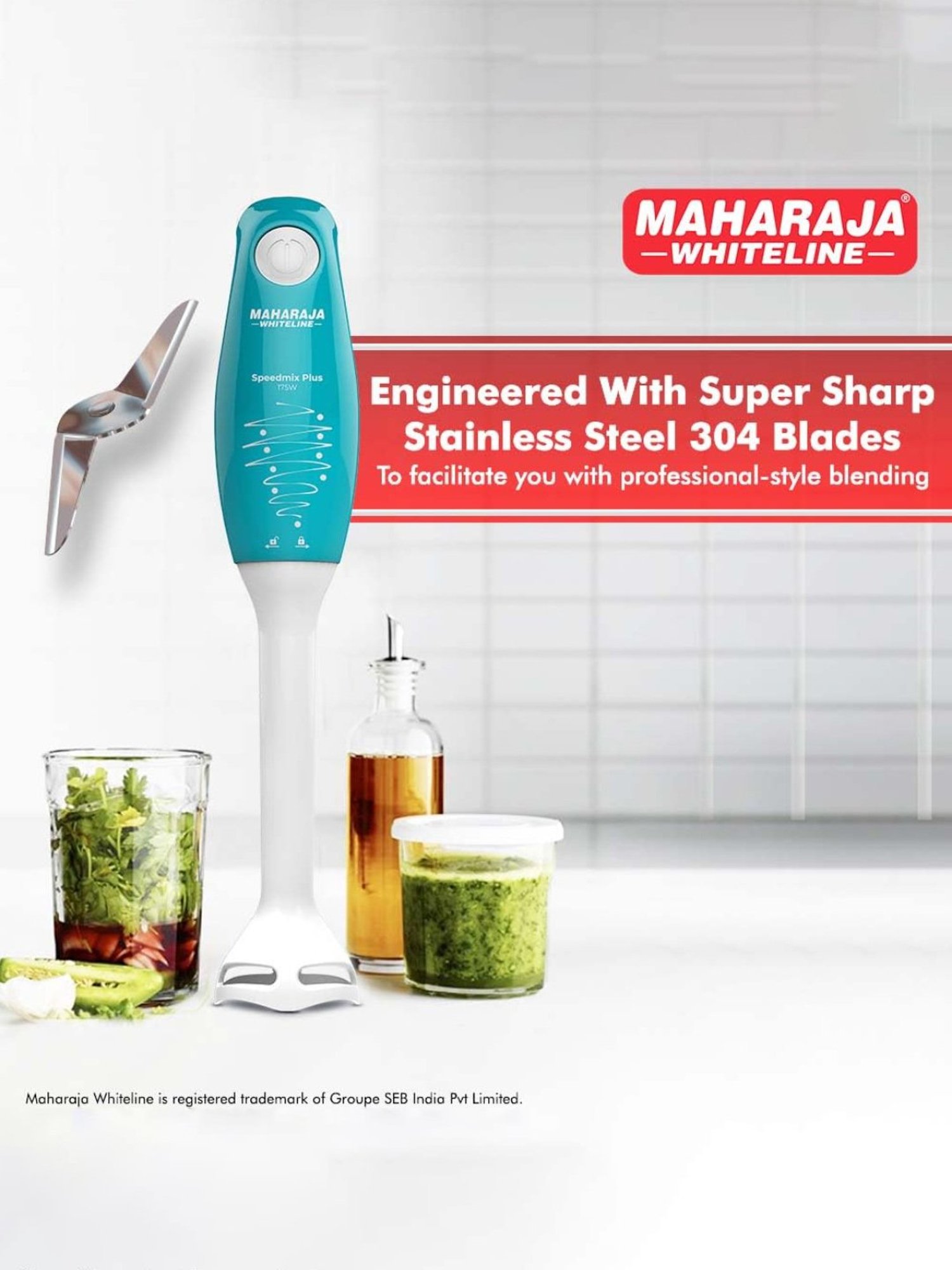 Inalsa 1200W Hand Blender
