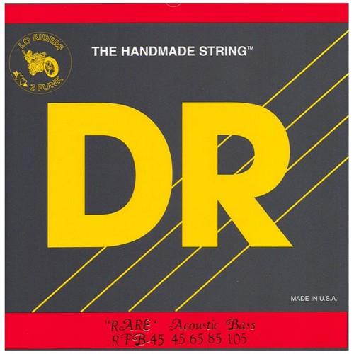 DR Strings RPB45 Rare Medium Phosphor Bronze Acoustic Bass Strings (45-105)