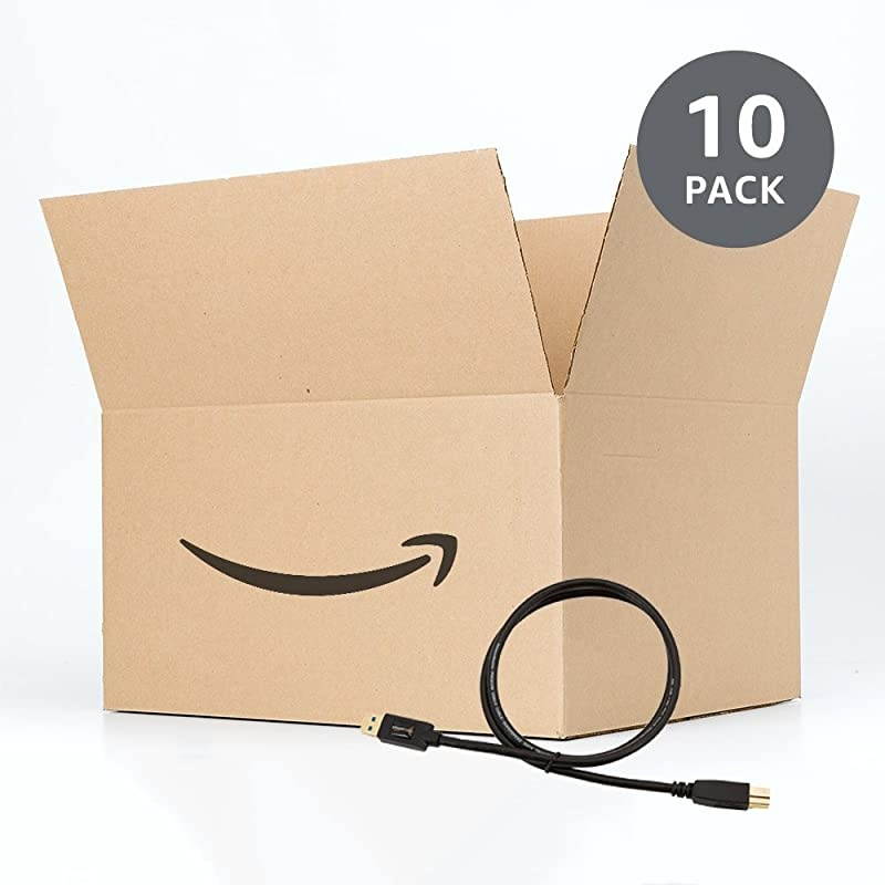 Basics USB 3.0 Cable - A-Male to B-Male - 3 Feet (0.9 Meters), 10-Pack