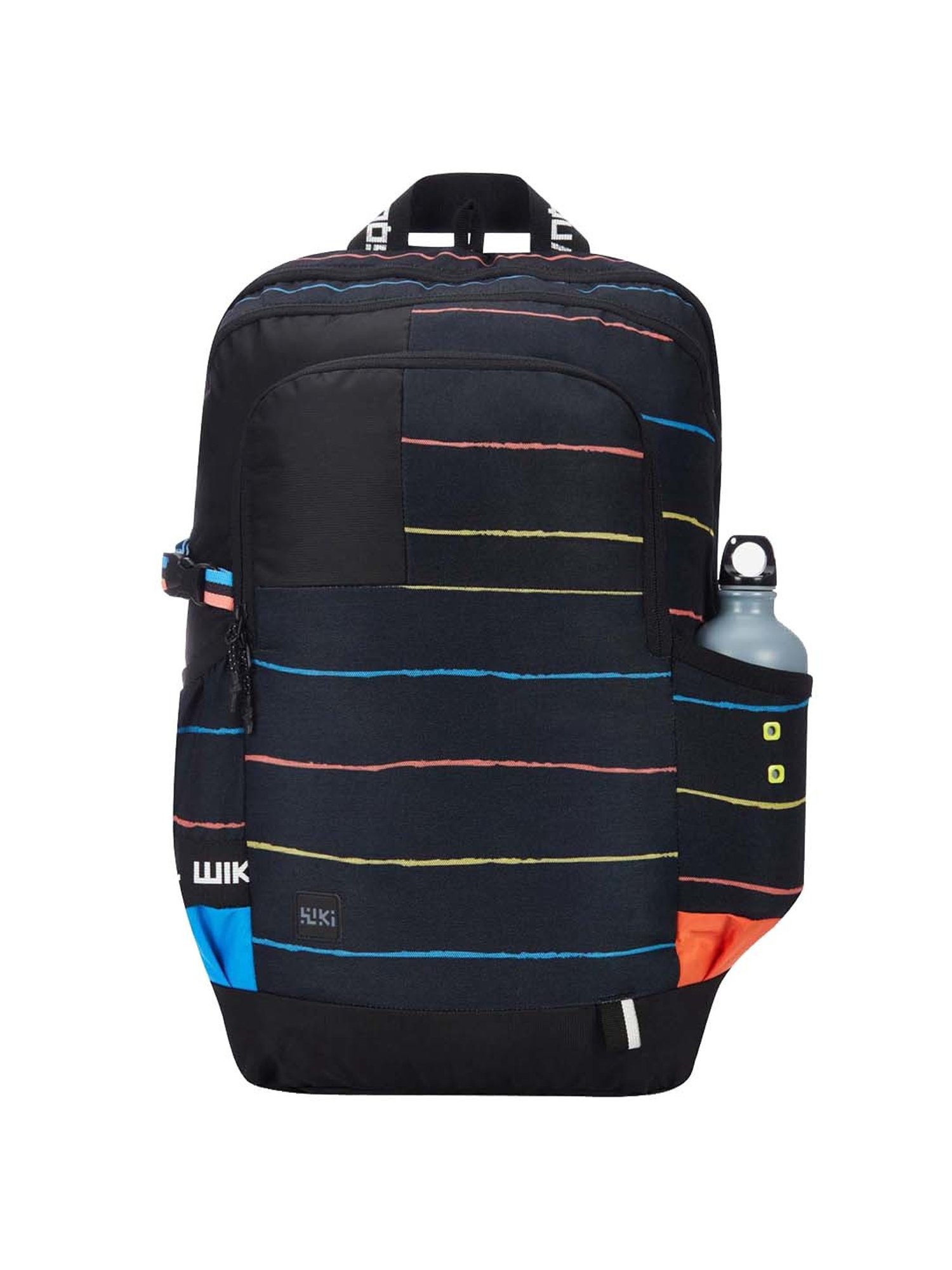 Wiki 40 Ltrs Black Medium Backpack
