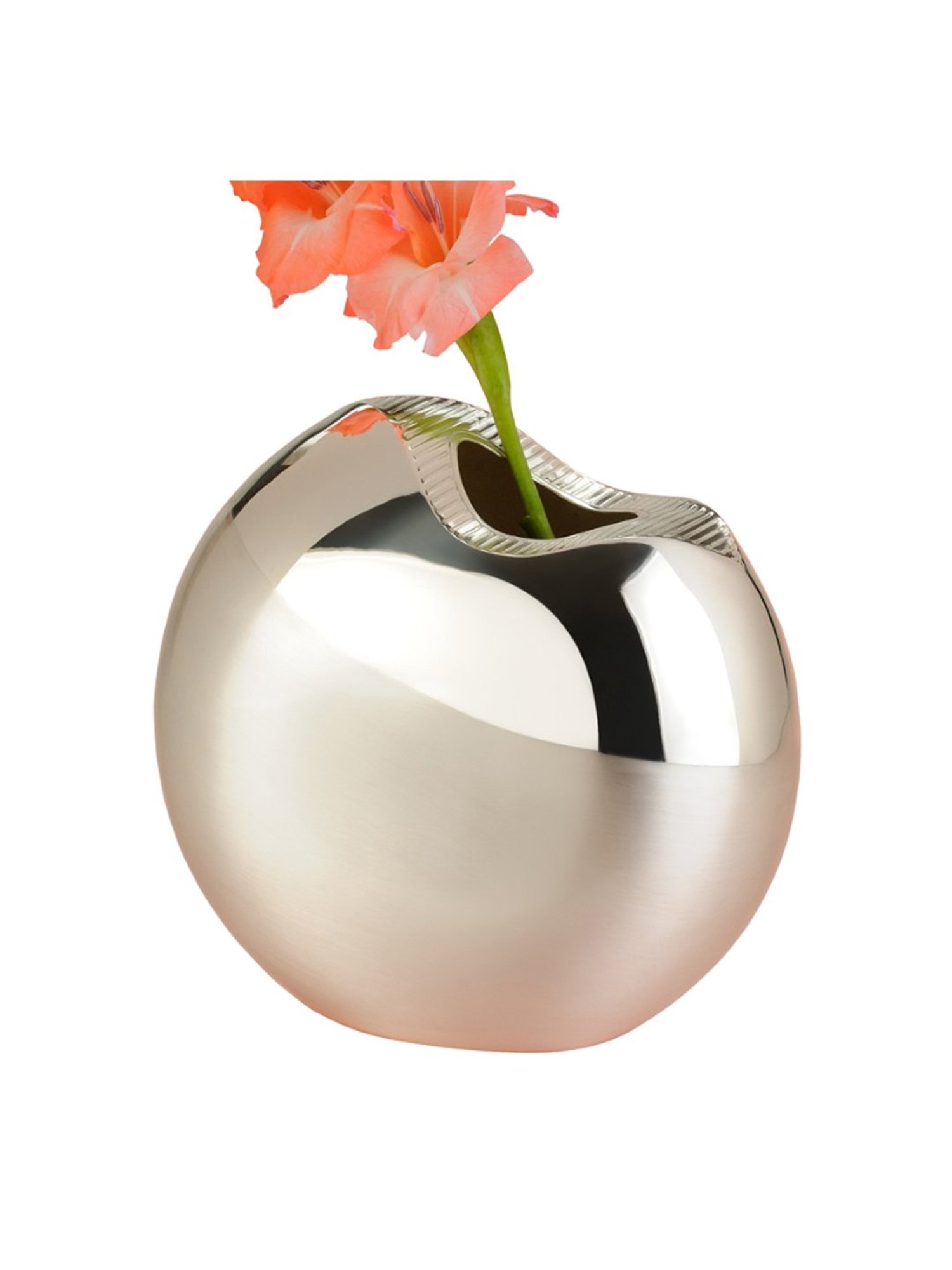 Episode Silver Plated Flower Vase Split