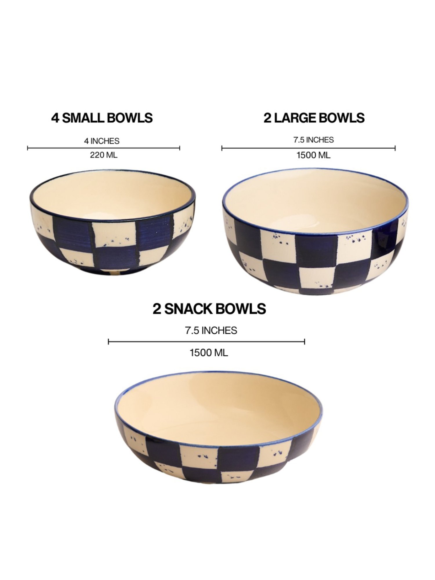 BlackCarrot Ceramic Dinner Set for Couple