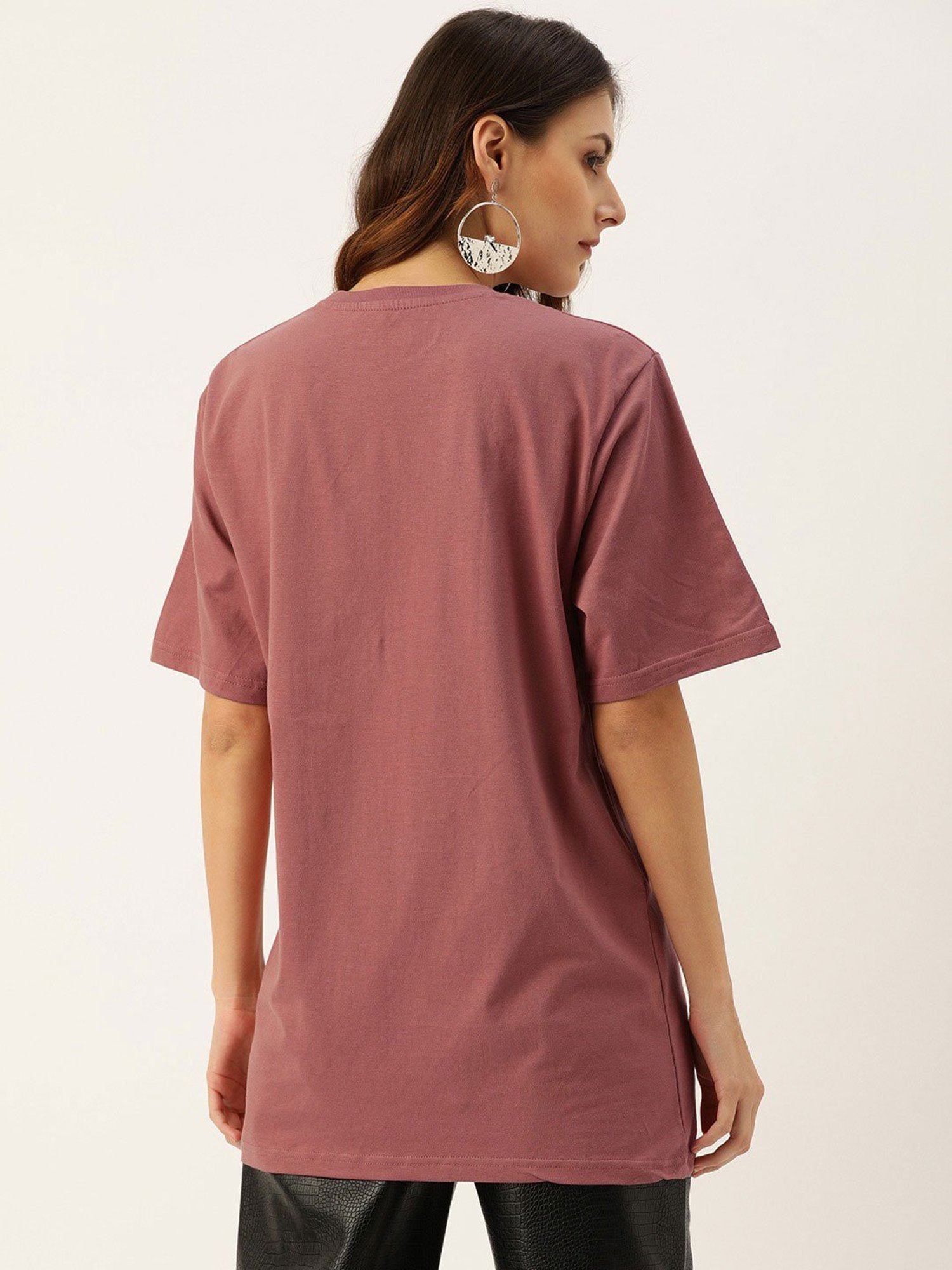 Dillinger Dusty Pink Graphic Print T-Shirt