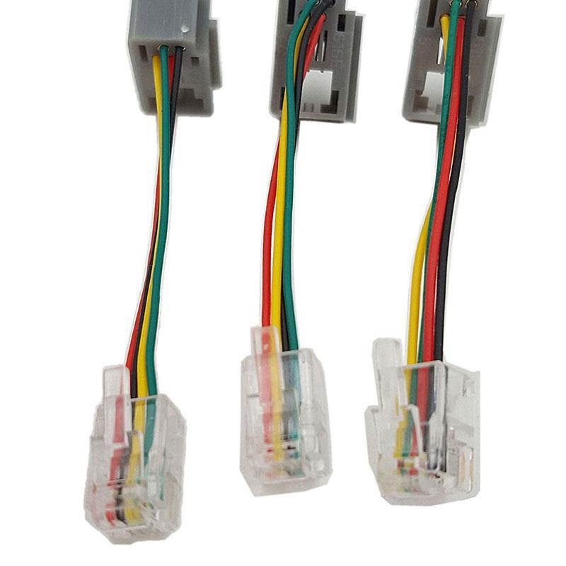 4P4C RJ9 Cable,3.5mm Smartphone Headset to RJ9 Adapter Cable,Adapter Cable Converter