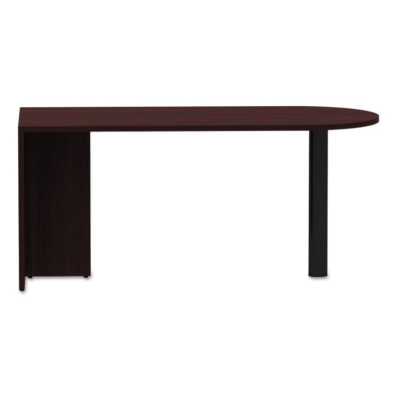 Alera Valencia Series D-Top Desk 65w x 29.53d x 29.53h Mahogany VA276630MY