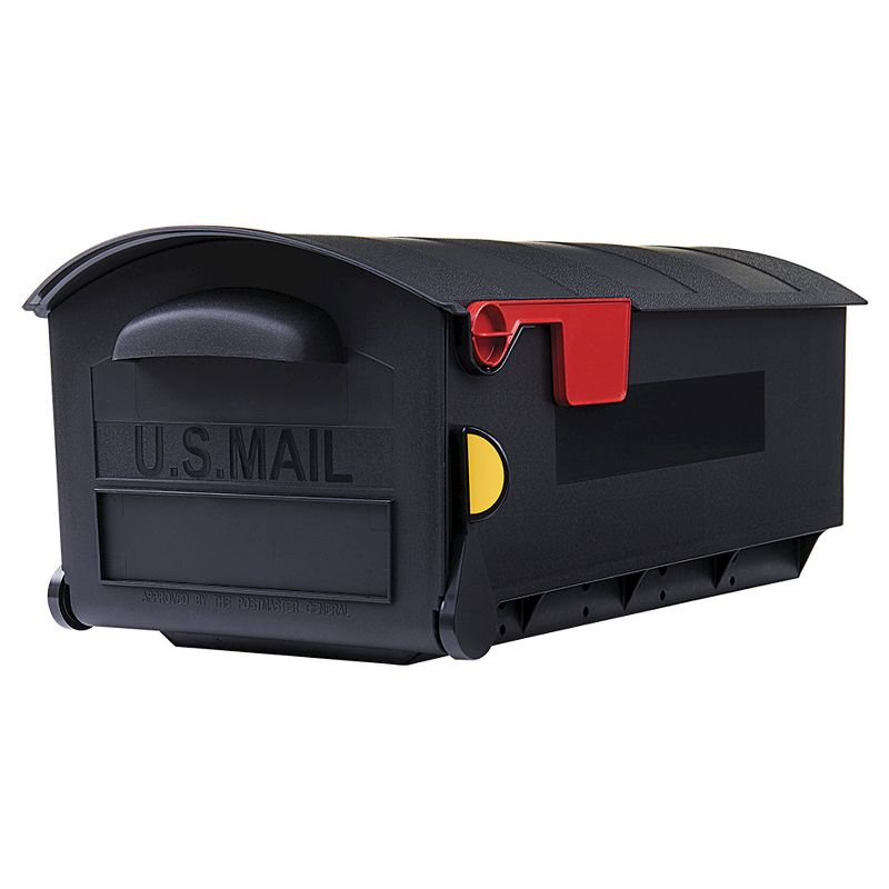 Step2 583799 Locking Deluxe Package Parcel Mail Delivery Box Plastic, Black
