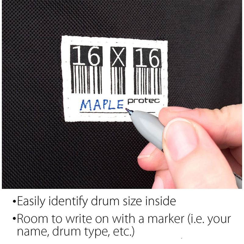 Heavy Ready 18 x 22&rdquo; (Height x Diameter) Padded Kick Drum Bag by Protec, Model HR1822