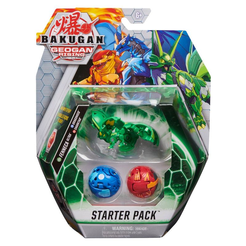 Bakugan Starter Pack - Fenneca Ultra and 2 Bakugan