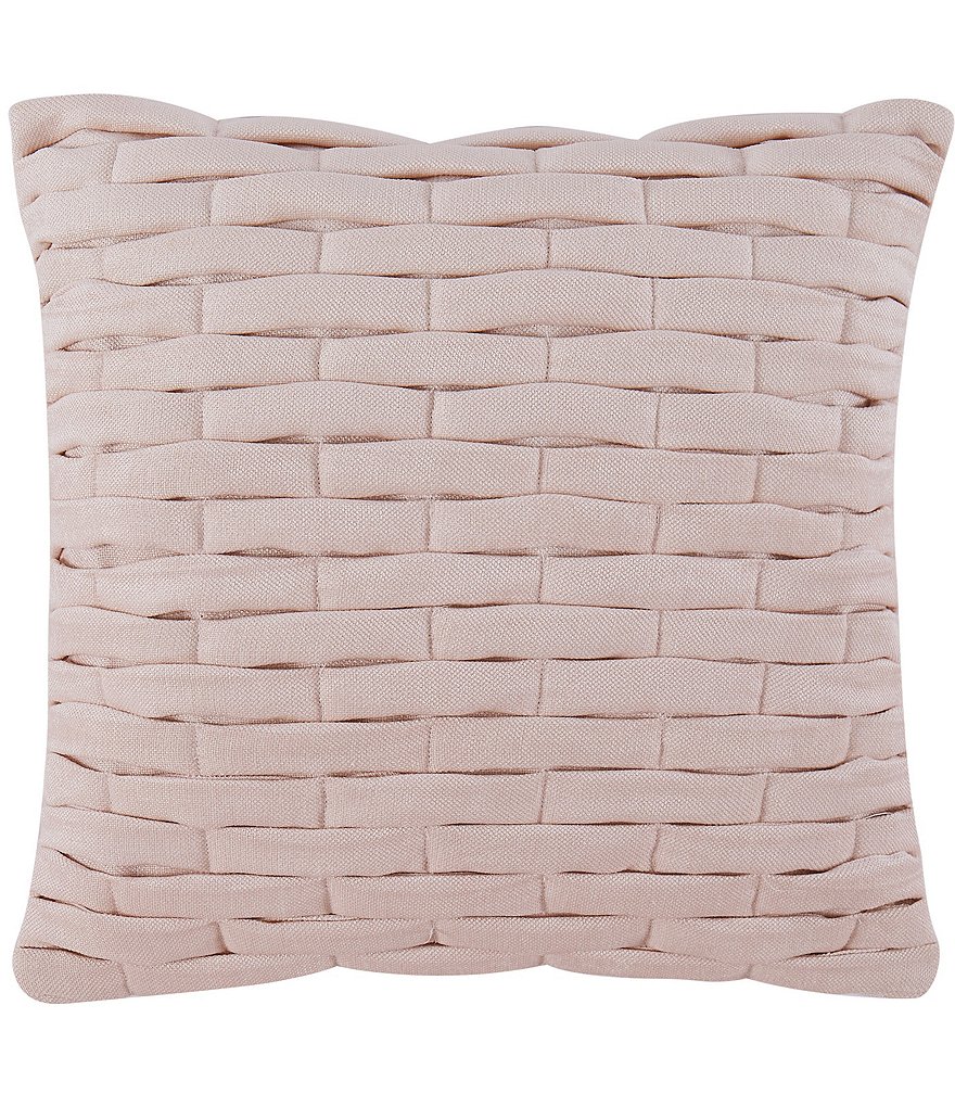 Charisma Ellis Chenille Luxury 18#double; Square Decorative Pillow