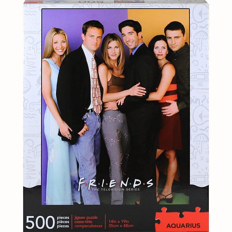 NMR Distribution Friends Cast 500 Piece Jigsaw Puzzle