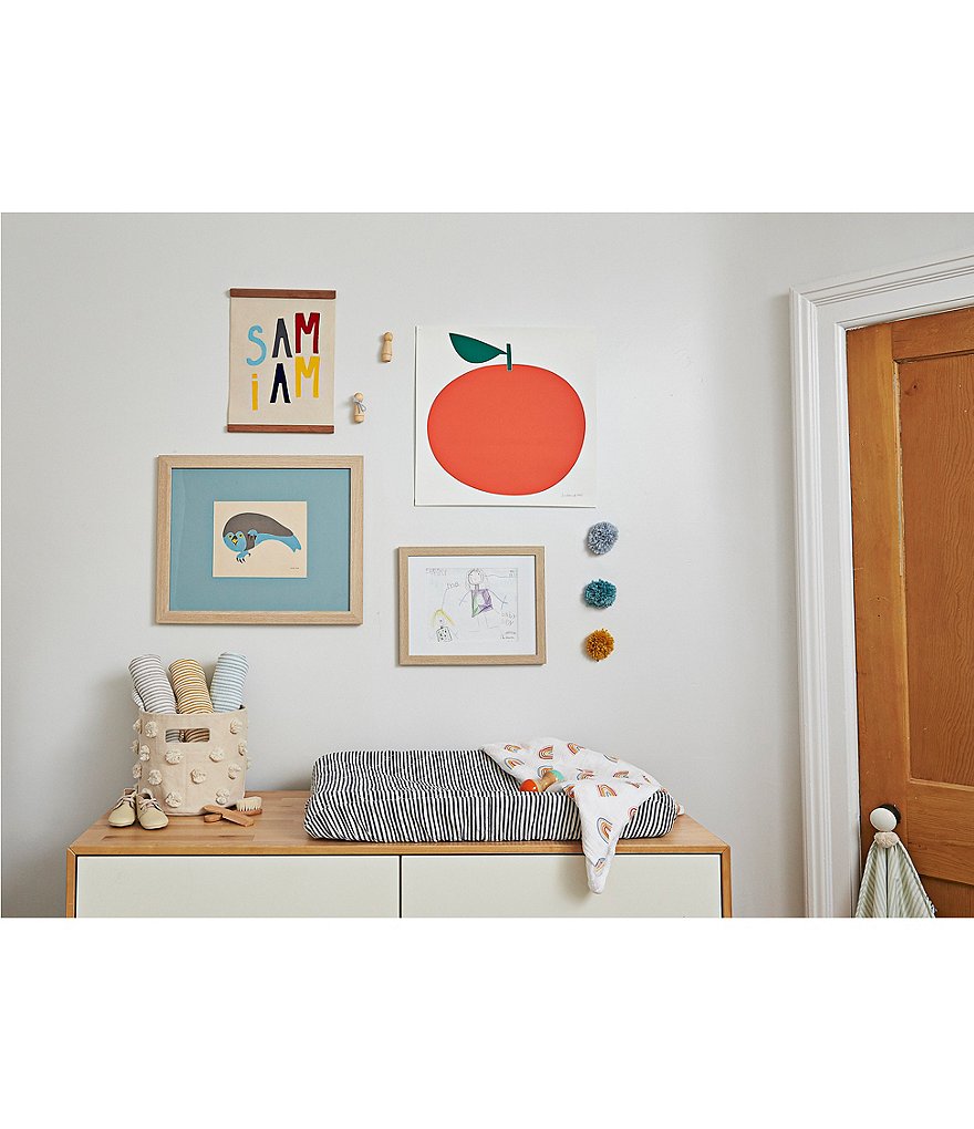 Pehr Baby Rainbows Organic Cotton Swaddle Blanket