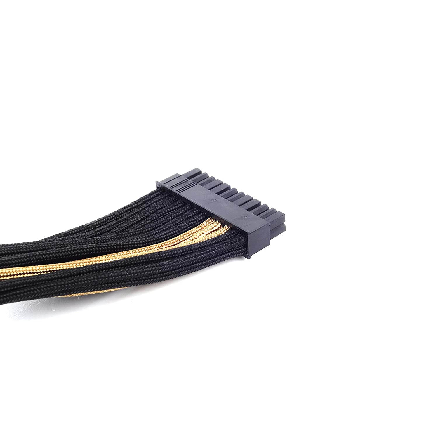 Silverstone Tek Sleeved Extension Power Supply Cable with 1 x Motherboard 24 Pin Connector (PP07-MBBG)