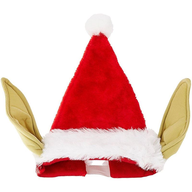 Kurt S. Adler Star Wars Yoda Santa Hat With Bendable Ears