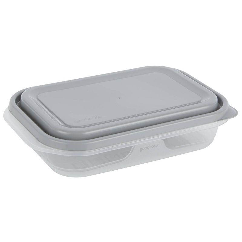 GoodCook EveryWare Rectangle 4 Cups Food Storage Container - 3pk
