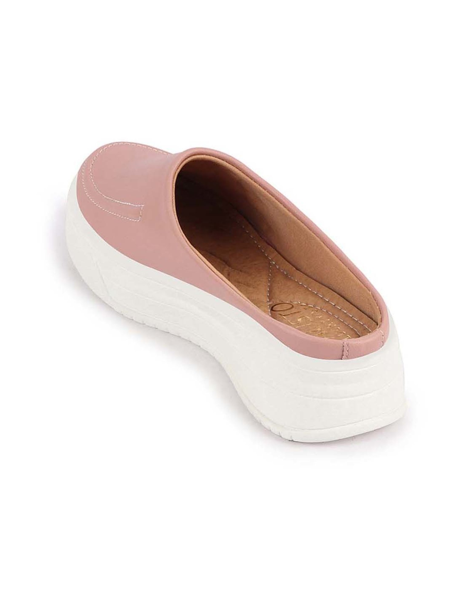 Fausto Women's Pink Mule Shoes