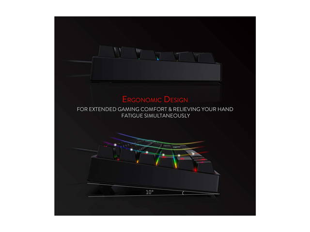 1STPLAYER RGB Gaming Mechanical USB Wired Keyboard DK5.0 Blue Switch Ergonomic 104 Keys NKRO Full Size Customizable Backlight LED Computer Laptop Keyboard for Windows PC Gamers (White)