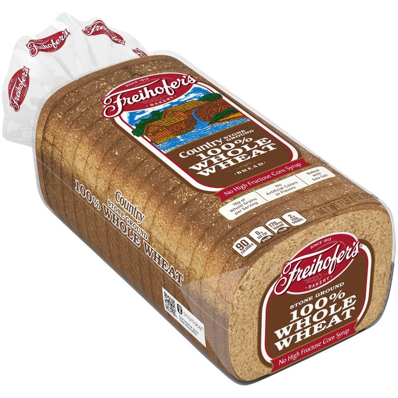 Freihofer's 100% Whole Wheat Country Bread - 24oz