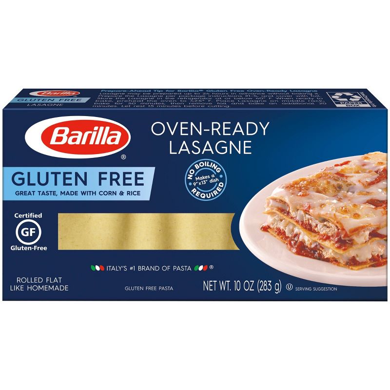Barilla Gluten Free Oven Ready Lasagna - 10oz