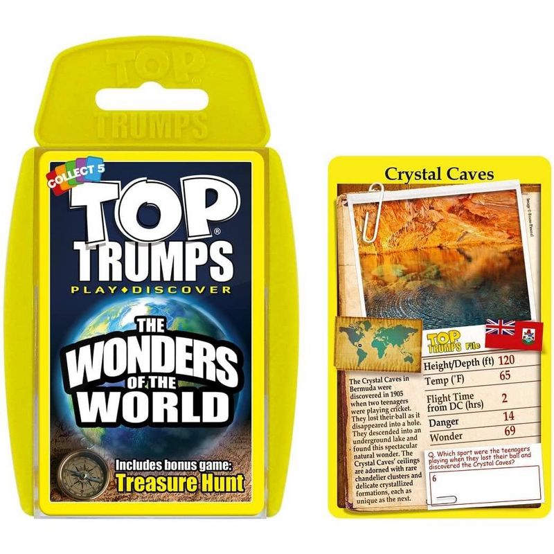 Top Trumps Explore Our World Top Trumps Card Game Bundle | USA | Countries | Wonders of the World