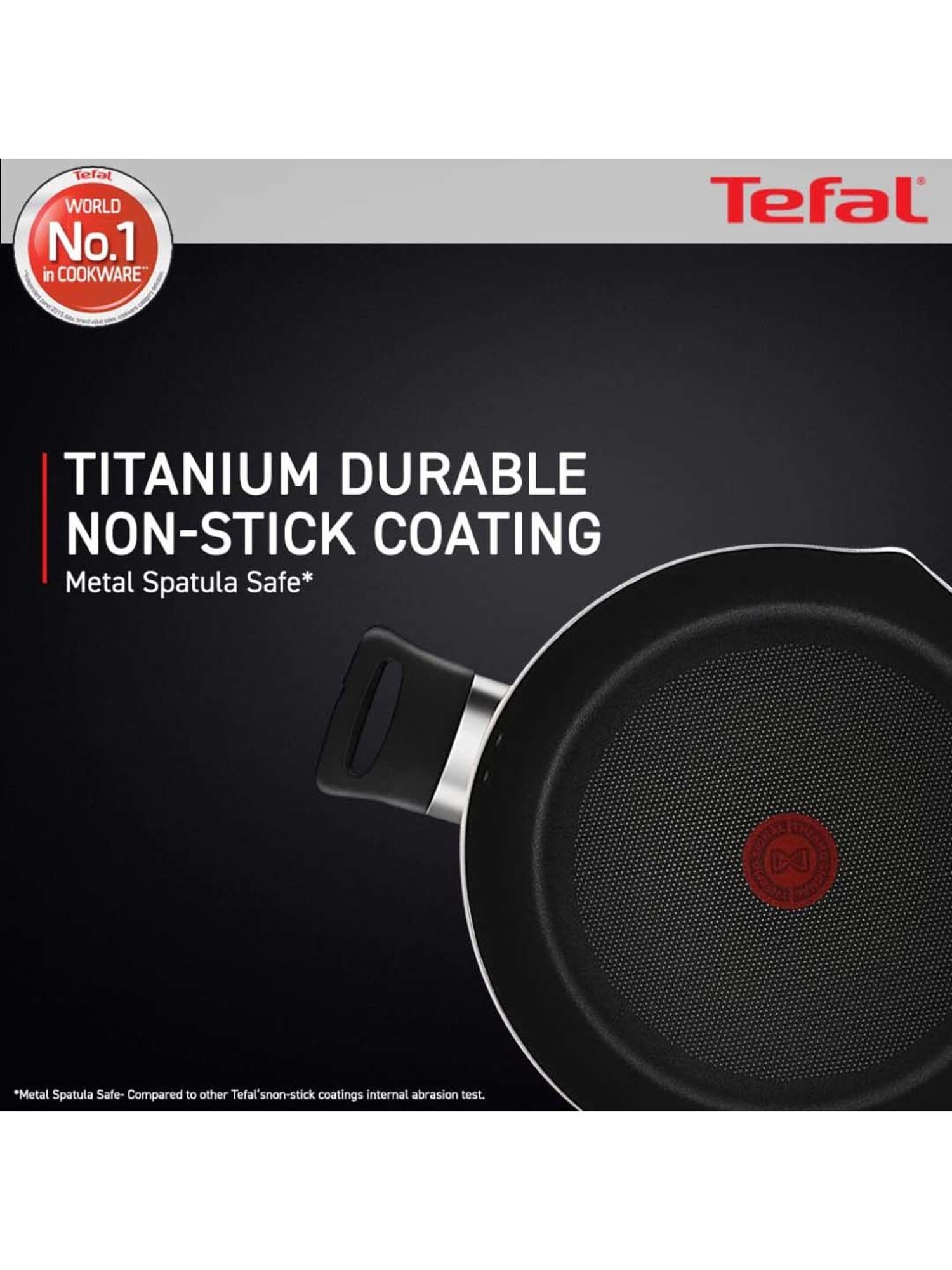 Tefal Day By Day Brown Aluminium 28 cm Non Stick Deep Fry Pan (1 L)