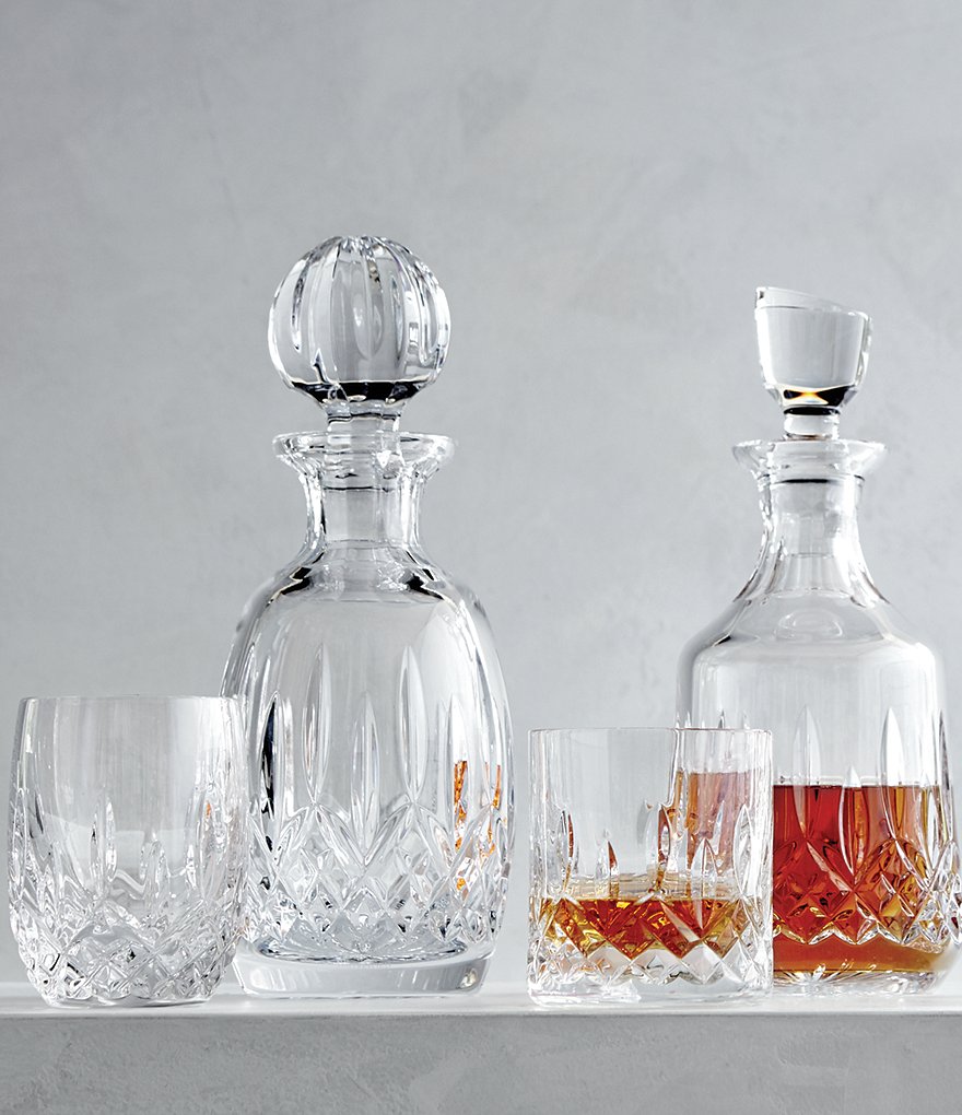 Waterford Lismore 6-Piece Crystal Double Old Fashioned Glass Boxed Set