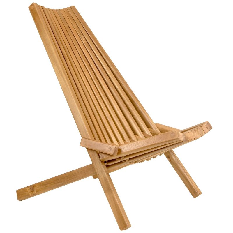 Tamarack Wood Folding Patio Chair - CleverMade