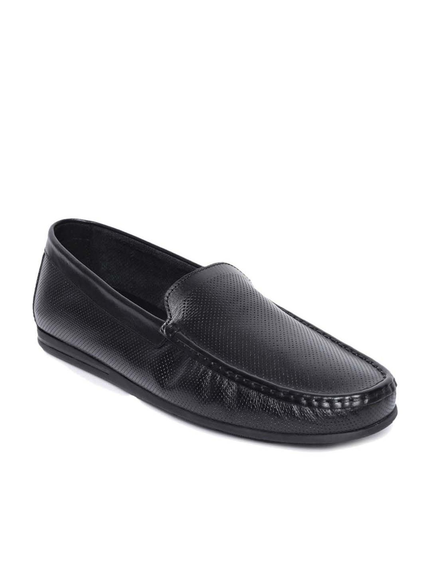 Gabicci Men's Enzo Black Formal Loafers