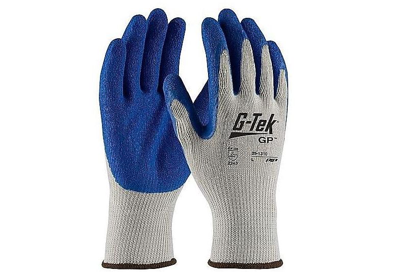 Memphis Dyneema Polyurethane Gloves Large White/Gray Pair 9672L