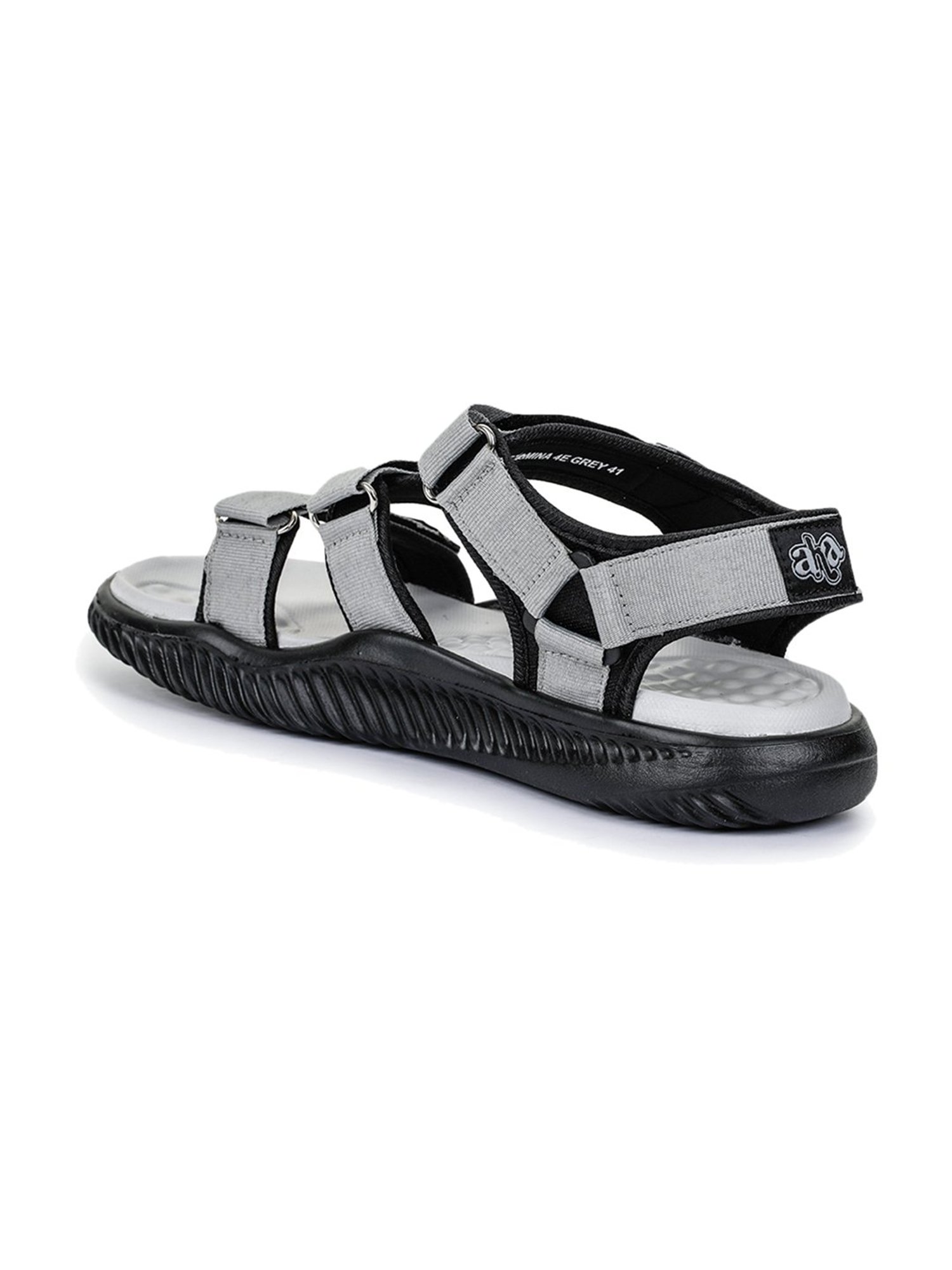 Aha by Liberty Men's Grey Floater Sandals