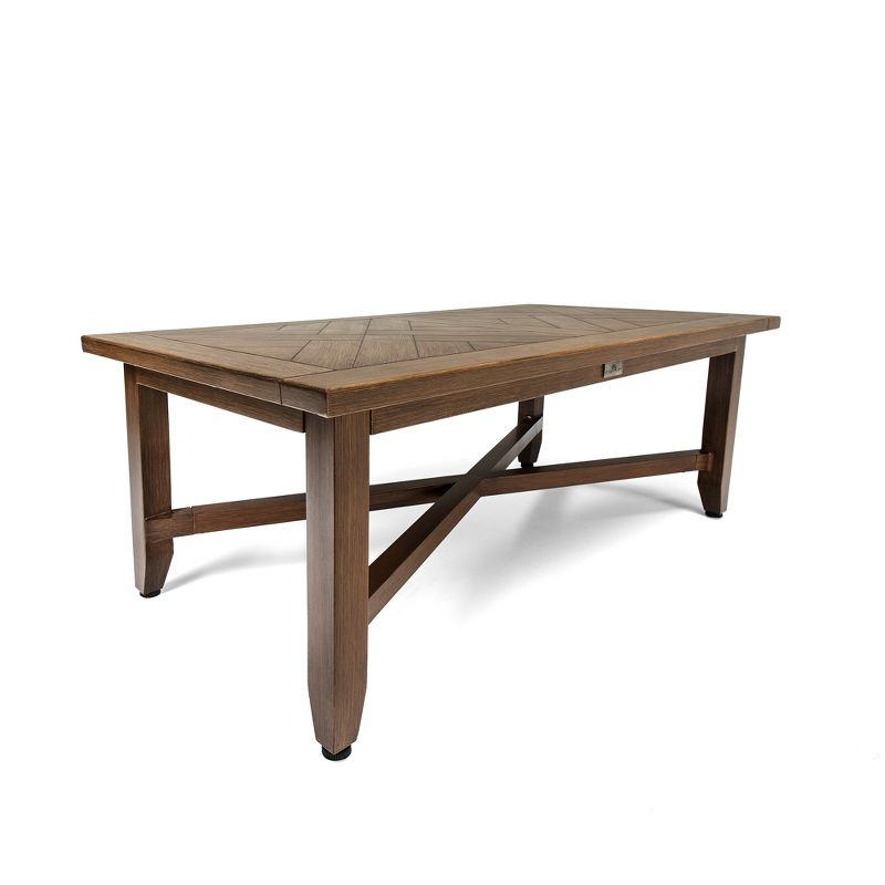 Sheldon Round Coffee Table - Black - Courtyard Casual