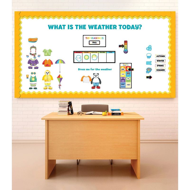 55pc Weather Mini Bulletin Board Set - Carson Dellosa