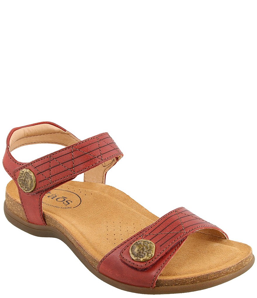 Taos Footwear Pioneer Banded Leather Sandals