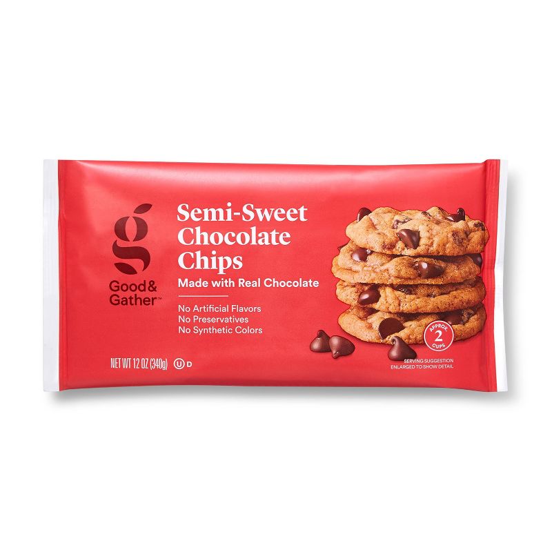 Semi Sweet Chocolate Morsels - 12oz - Good & Gather™