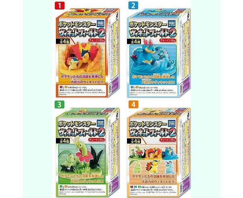 Takara Tomy A.R.T.S Pokemon Gen 2 Vignette Field Vol. 2 - 1 Random Figure