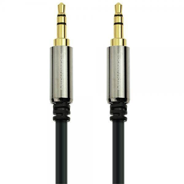 Mediabridge 3.5mm Male To Male Stereo Audio Cable (12 Feet) - Step Down Design - (Part# MPC-35-12 )