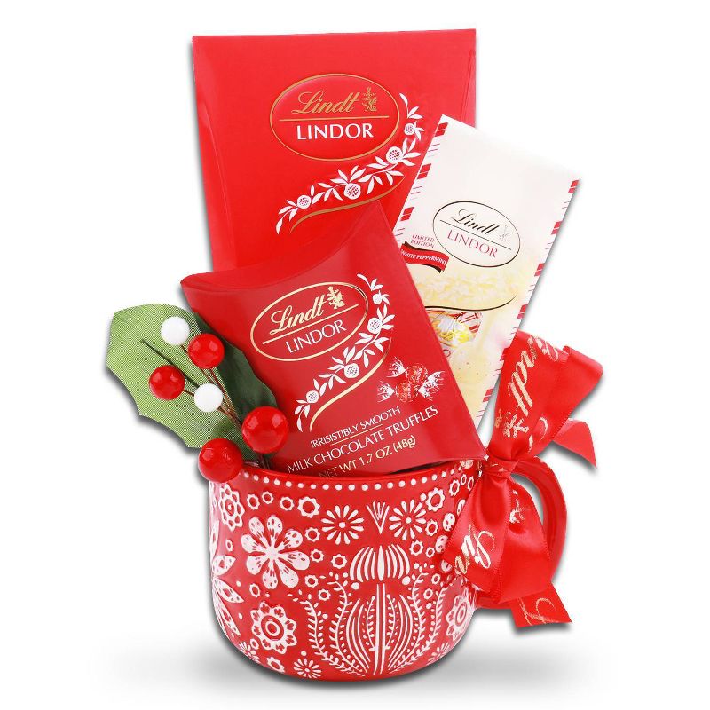 Lindt Holiday Gift Mug - 2lb