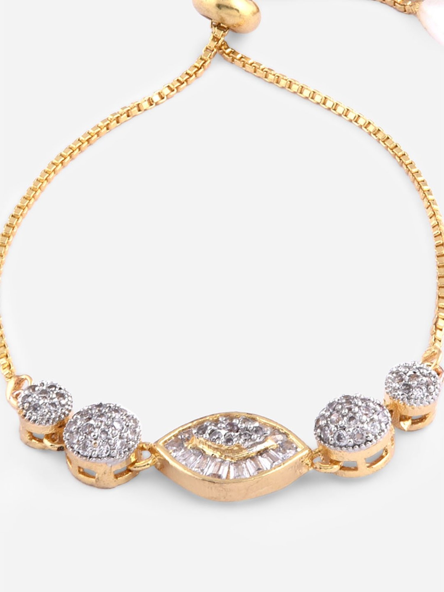 Ted Baker Crystal Sweetheart Adjustable Bracelet for Women