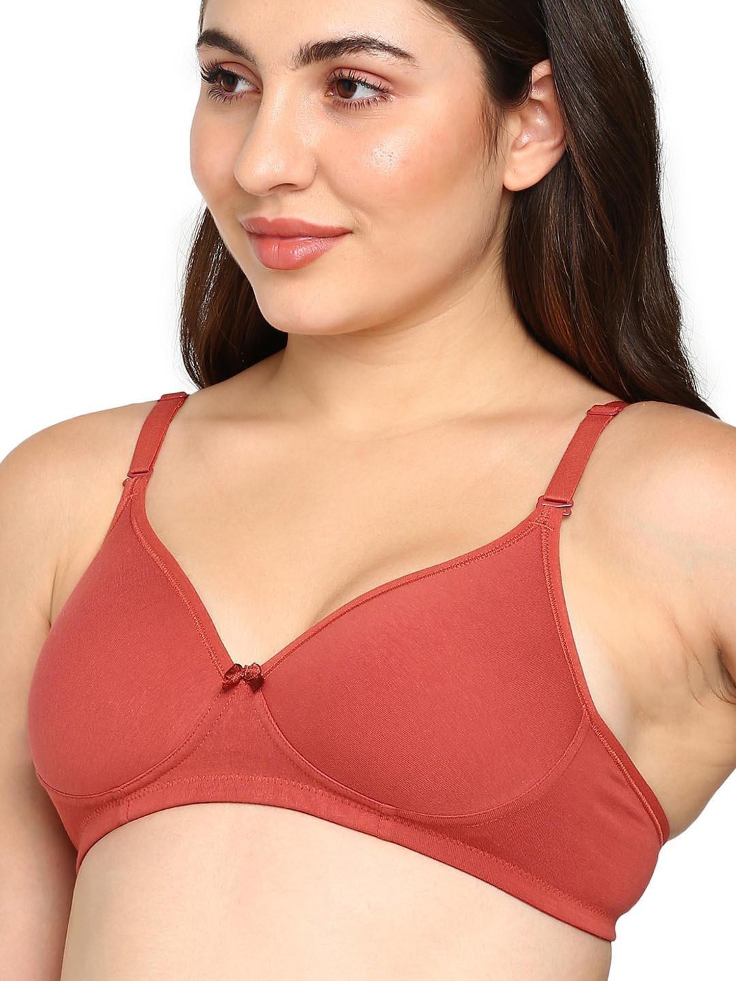 BLOSSOM Rust Medium Coverage Everyday Bra