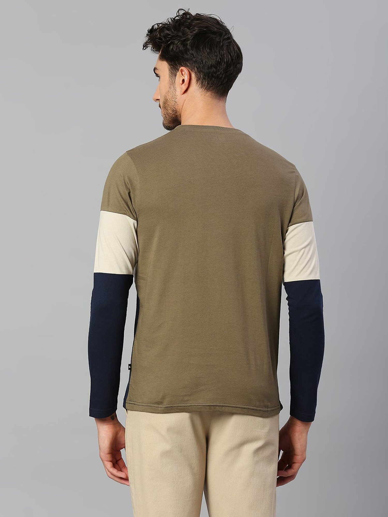 Dennis Lingo Multicolor Regular Fit Crew T-Shirt