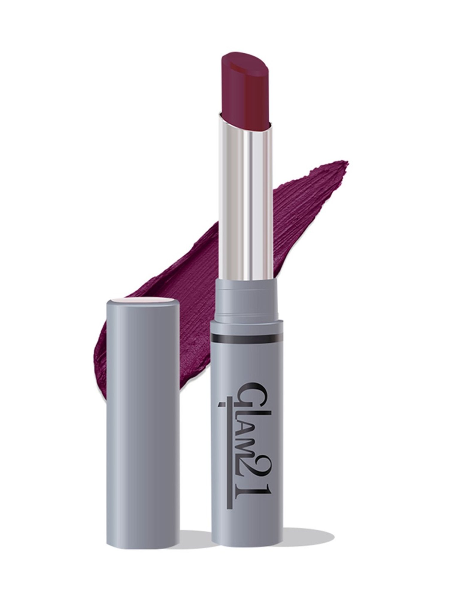 Glam21 Non Transfer Lipstick 06 Purple Myth - 2.8 gm